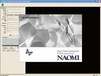 NAOMI Software Start the NAOMI software. Double click the NAOMI icon on the desktop to start the NAOMI software. If there is no NAOMI icon on the desktop, install the NAOMI software.