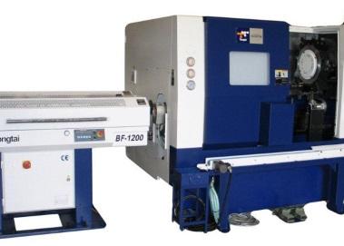 1 Tongtai TNL-100TLSB+Y Sub-Spindle Turning Center Item / Model TNL-100TLSB Chuck Size (in.) 8 Front / 6 Rear Swing Over Bed (in.) 15.7 Swing Over Cross Slide (in.) 12.2 Sub Spindle Travel (in.) 23.