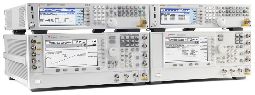 Keysight Microwave Signal Generators 9 khz to 70 GHz and multipliers up to 1.