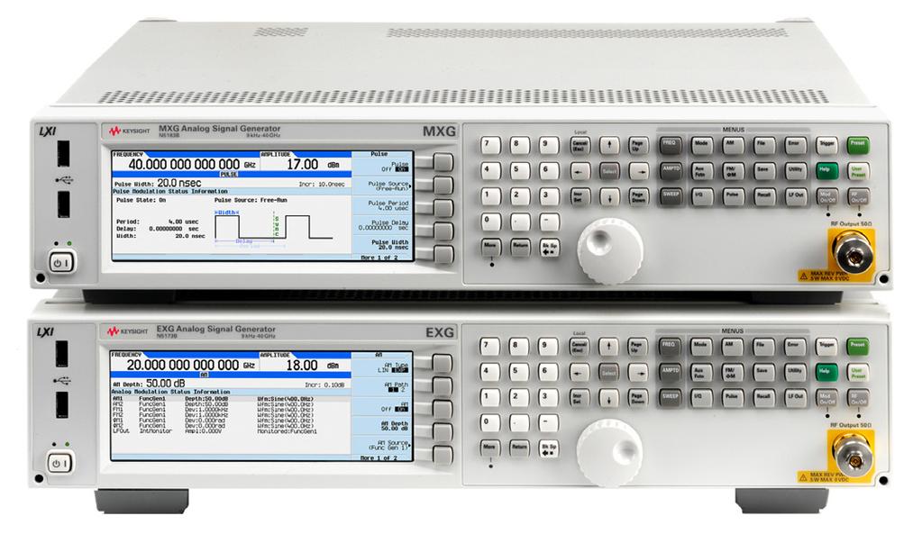 12 Keysight Microwave Signal Generators - Brochure Choose Alternatives in Size, Speed, and Cost With increased vigilance on program efficiencies placing constraints on budget and space, the MXG and