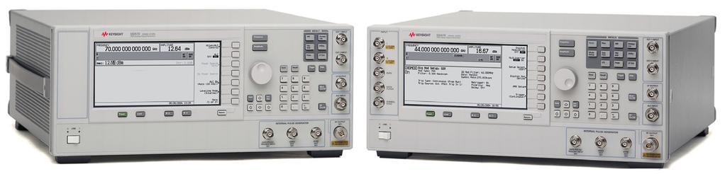 04 Keysight Microwave Signal Generators - Brochure Stay Ahead with Metrology-Grade Signal Generation The PSG is the industry s most trusted microwave signal generator, with thousands of units