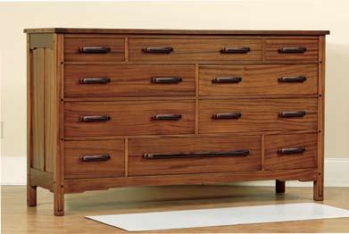Top right drawer features a sliding jewelry tray.