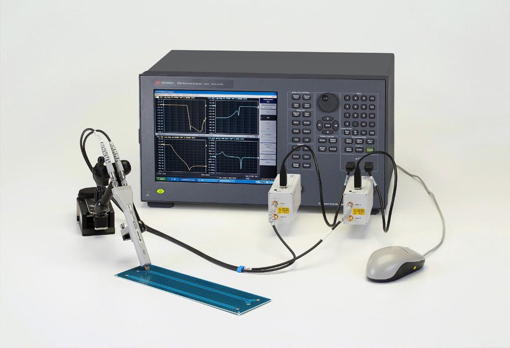 05 Keysight E5063A ENA Vector Network Analyzer - Brochure E5063A ENA Series PCB Analyzer The best solution for PCB manufacturing test As the operating speed of electronic circuits increase, signal