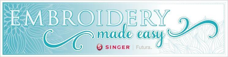 Introducing the new SINGER FUTURA QUINTET sewing & embroidery machine featuring the new Endless Embroidery Hoop! Have you heard the exciting news?