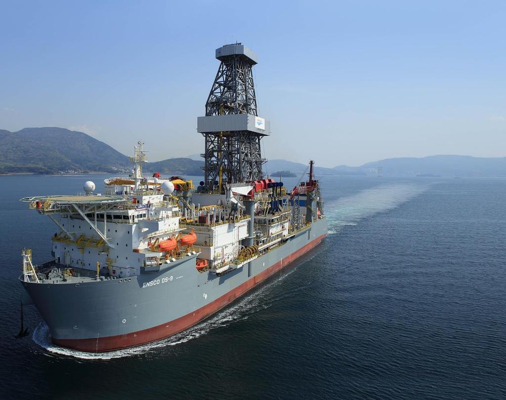 Best-in-Class Drillships ENSCO DS-9 Rig features create efficiencies for customers Optimized