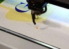 printing. Step 4: Laser cut your printed workpiece.