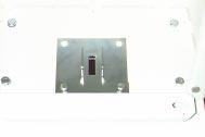 7 ATTACH OPTIONAL SECURITY CHAIN TO VAULT Mounting Holes Open the security container door.