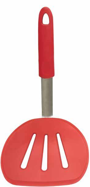 steel cores for added strength, and nylon comfort handles. Spatula; 12.2" L.