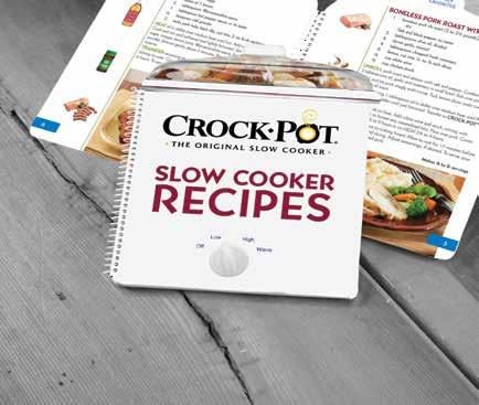 CROCK-POT SHAPED COOKBOOK Recetas de olla Crock-Pot