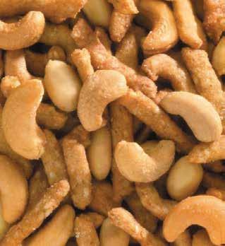 DELUXE MIXED NUTS DELUXE MIXED NUTS Mezcla de nueces A tasty blend of almonds, pecans, filberts, Brazil nuts, and whole