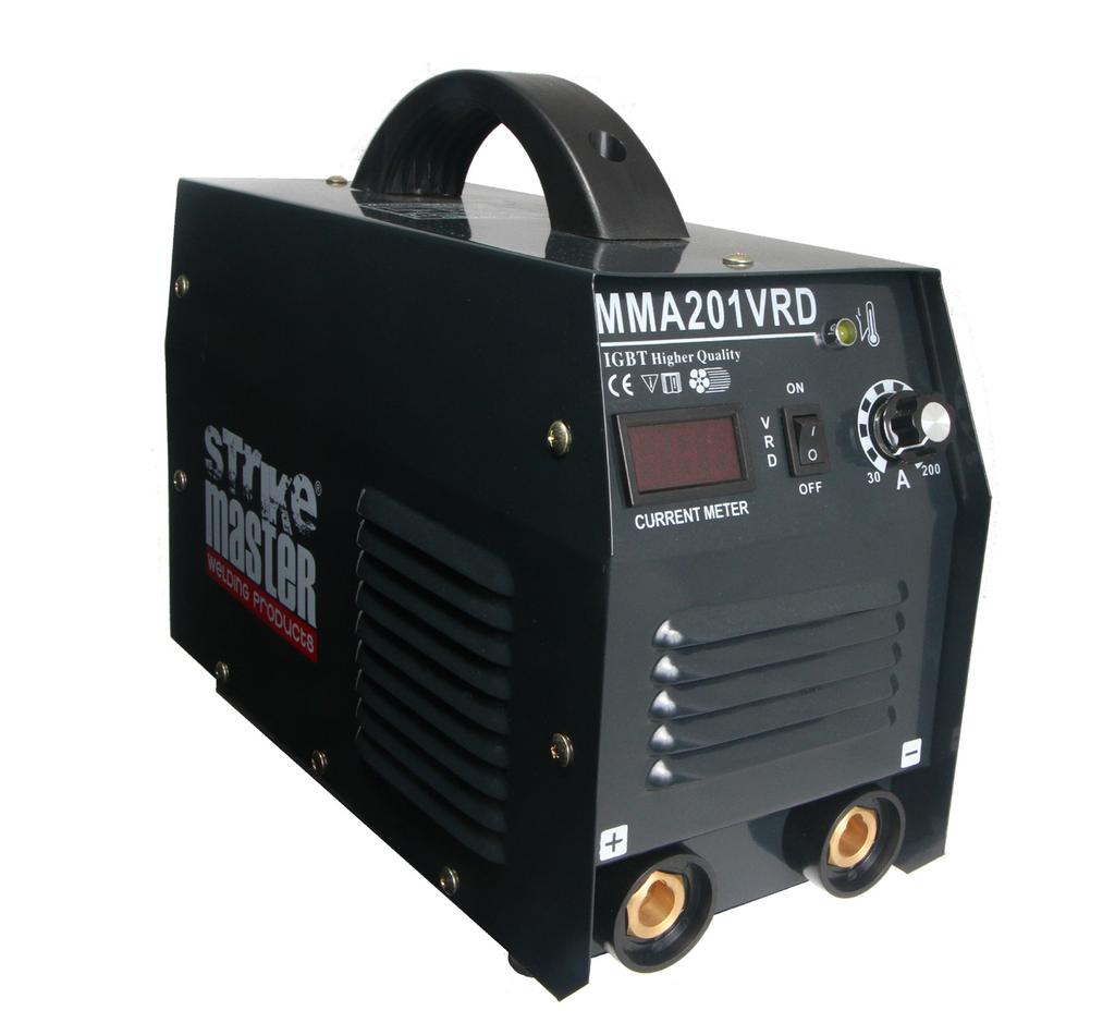 The MMA-251/401/501VRD are a three phase 380V stick electrode welder designed and manufactured using the latest digital inverter technology.