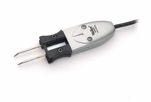 WMRT Micro Desoldering Tweezers for WD 1M, WD 2M The new WMRT desoldering tweezers enable with their twin parallel adjusted tiplets a significant precise de- and soldering of very small SMD