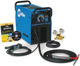 No problem. The Diversion 165 comes with a set-up and operation DVD and TIG Welding for Dummies book to get you started.
