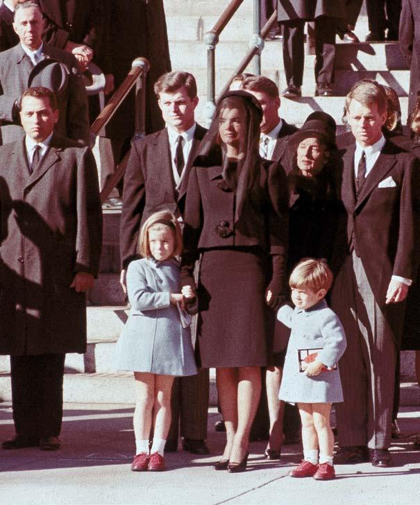 In 1963, President Kennedy was assassinated. Jackie s courage during the tragedy won her the admiration of the world.