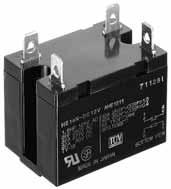 VDE TV-, 3 AMP ( Form A) Power Relay RELAYS Form A Plug-in type Form A type also available with 48A contact capacity FEATURES.