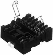 4 3 2 ACCESSORIES (Terminal sockets) RELAY ACCESSORIES FEATURES. Snap-in mounting to DIN rails is possible. Can be inserted into 3 mm wide DIN rails. Removal is easy, too. 2. Sure and easy wiring The use of UP terminals makes wiring exceptionally easy and sure.