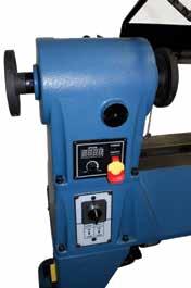 Speed Range 2 150-3,200 RPM Spindle 1-1/4-8 TPI RH headstock Indexer Up to 36 Flutes Spindle & Tailstock Tapers MT2 Spindle Bore 9/16 Face Plate OD 6 Centerline of Spindle to Floor 42-1/2