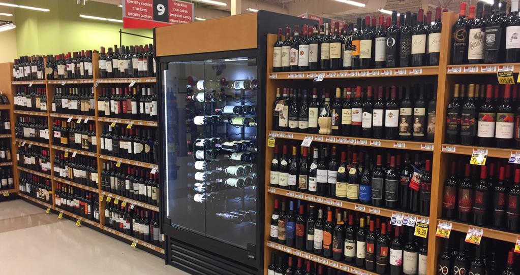 DEPARTMENT: WINE & LIQUOR Let us help create a liquor and wine shop that your customers choose as their regular supply source.