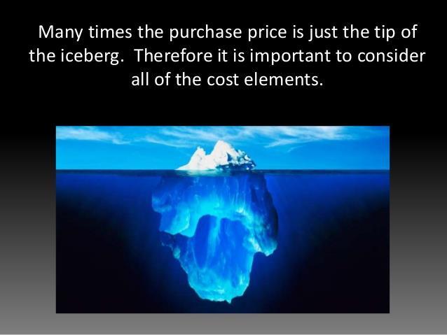 Understanding the Need to Look Beyond Purchase Price TCO (Total Cost of