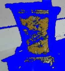 Increased Reconstructed Points Zoom-in view of the vase