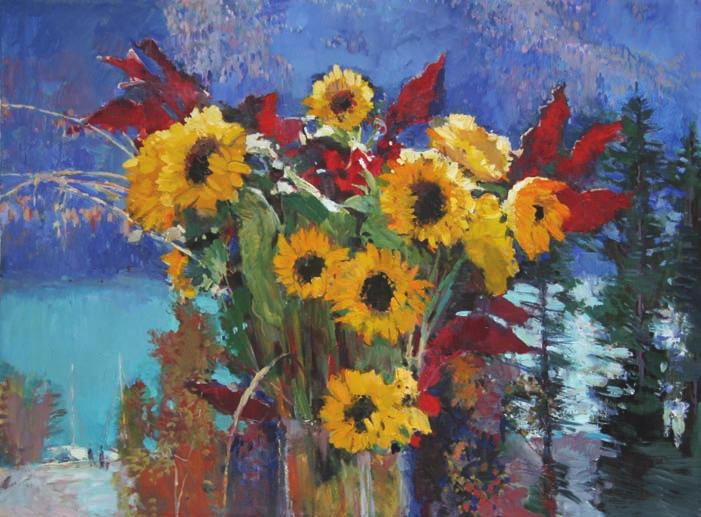 Andrey Demin Sunflowers