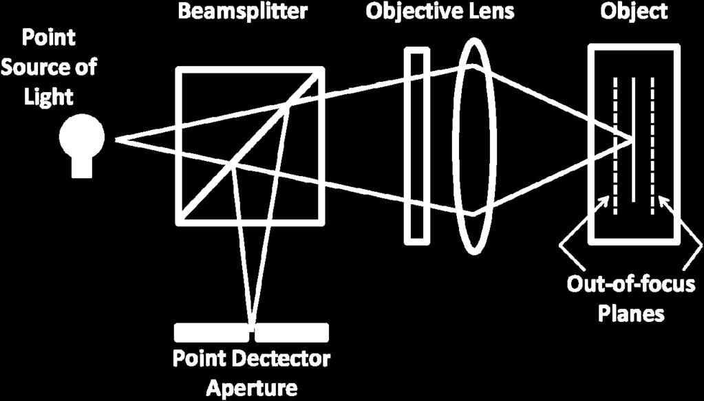 The confocal reflectance line-scanning system [Figure 2] is similar to a point-scanning system expect instead of a focused point within a