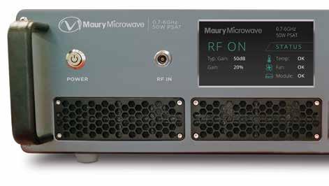 MPA-0G7-6G-50 0.7-6 GHz, 50W Frequency Range:...0.7-6 GHz Psat:...Typical 50 W, Minimum 50 W Input Power:...Maximum 3 dbm Small Signal Gain:...Minimum 49 db Gain Flatness:.