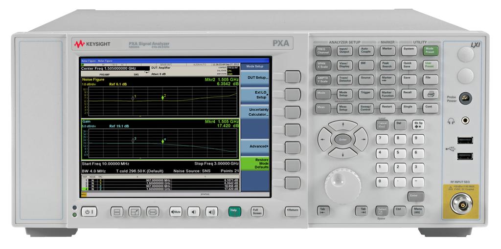 3 Keysight USB Preamplifiers U77A/C/F - Technical Overview Increase Sensitivity and Speed Measurement system sensitivity for measuring low-level signals can be improved by adding a preamplifier.