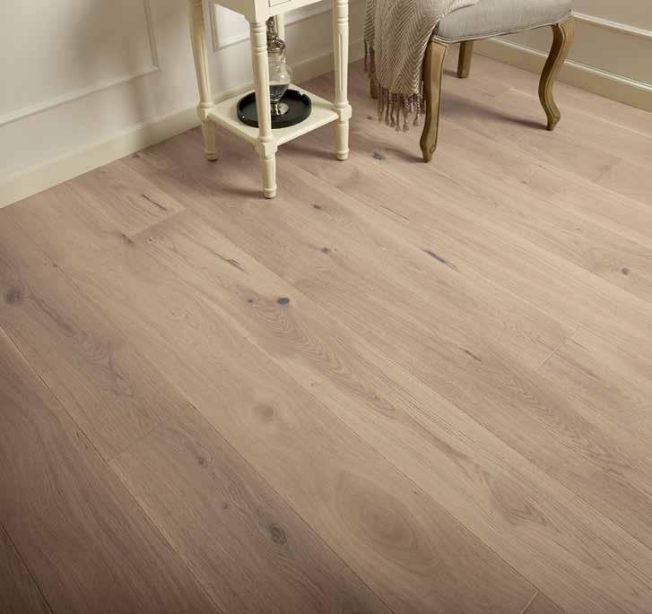 Lacquered JETSUM OAK AL102 Brushed, Natural Stained & Matt