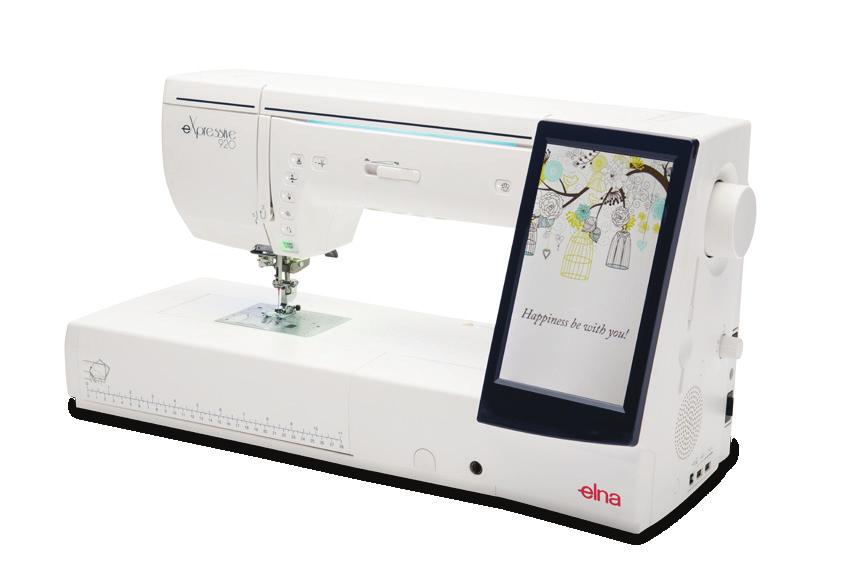 You will find practical exercises as well as some fun techniques in each of the Elna Articles that will enhance your sewing experience.