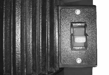 Operation On/Off Locking Switch Caution: Make sure that the On/Off locking switch is in the Off position before plugging the dust collector into a power source.