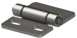 polyamide protection pin caps STAINLESS STEEL HINGE CODE 142081 Cerniera cod.