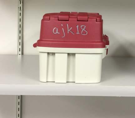 That way your PittKit will be quickly identifiable if you store your PittKit on shelves in the Lab.