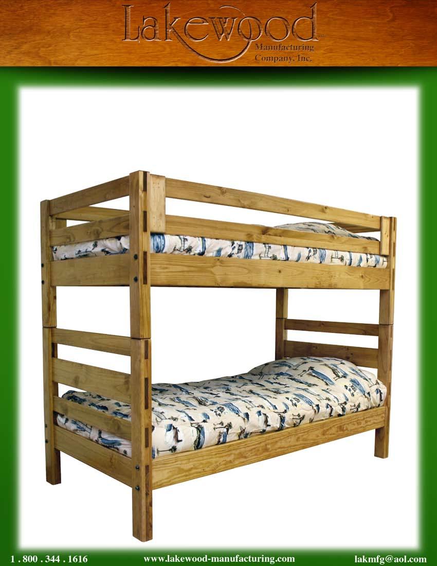 Two Piece Ladder Bunk w/ Two