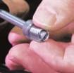 Recoil STI Tap 3 TAP HOLE: Place tap into tap wrench or use the