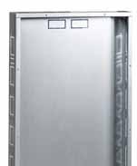 flush-fit cabinets ip40 Case --Made in galvanished steel, totally protected against rust from the