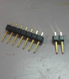 Break off one pin of the remaining 9 pin header to make an 8 pin header similar to the above picture.