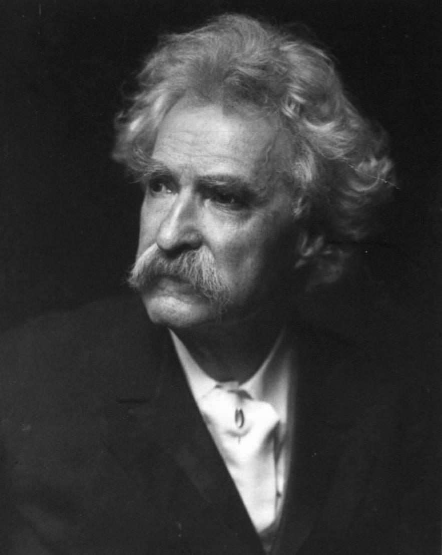 MARK TWAIN Born November, 30 1835 in Missouri and died in April 21, 1910 in Connecticut.