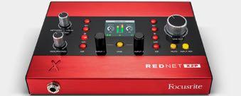 RedNet Audio Solutions Rednet X2P 2x2 Dante interface with Red Evolution mic pres, stereo line out and a stereo headphone amplifier 1499.00 Rednet AM2 815301013143 699.