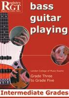 Bass Guitar Examination Handbooks These books form a series that is widely recognised as the most well-structured and fully comprehensive method of studying the bass guitar.
