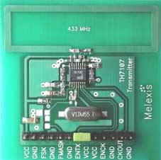 Features! Fully integrated, PLL-stabilized VCO! Frequency range from 310 MHz to 440 MHz! FSK through crystal pulling allows modulation from DC to 40 kbit/s!