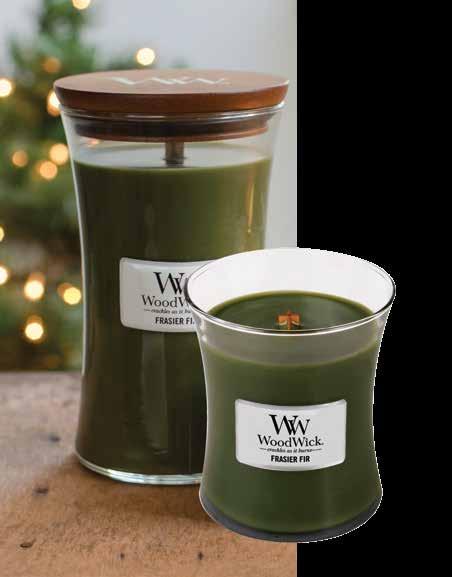 Each candle features Pluswick Innovation for a soothing