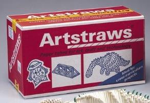 Art Straws White (2 sizes)