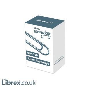Paper Clips 32mm 20p Each Box of