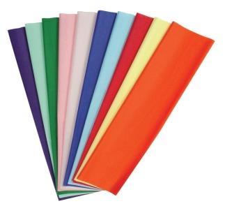 Tissue Sheets Various Colours 75p