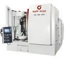 The KAPP NILES specialists use laser measurement to calibrate all of the machine axes precisely and