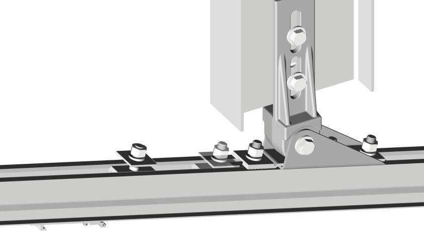 OTE: Step 7 only applies to systems requiring Strap Plates. CAUTIO: For shipping purposes, the southern Strap Plate is only partially attached to the Strongback.