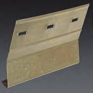 ALUMINUM SIDING and Siding Accessories STARTER STRIP 30 2-5/16 3-1/2 Used to hold first course of siding at the base of wall. 3/8 30 3/8 2875SS & GSS 3.5 GSS 3.