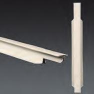 H-MOULDING for Siding Individual Aluminum H connectors for siding. Available for 7/16 hardboard or a fiber cement/ universal for 5/16 & 3/8 thick siding.