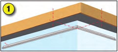 SOFFIT, FASCIA, VENTILATION and Accessories SOFFIT & FASCIA INSTALLATION TIPS Hip Roof (4-way overhang) 1.